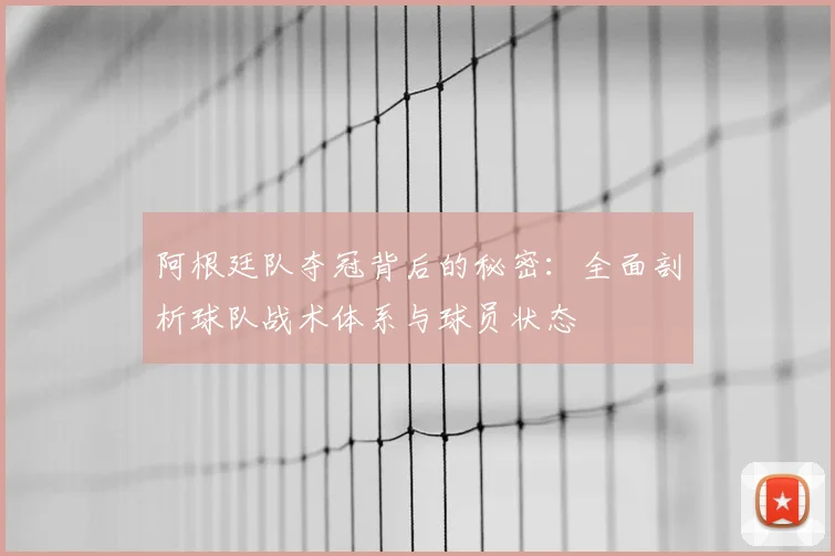 阿根廷队夺冠背后的秘密:全面剖析球队战术体系与球员状态